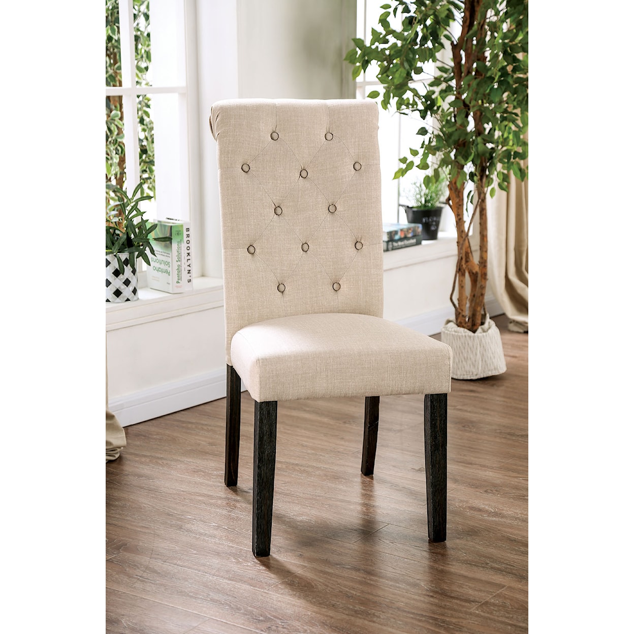 Furniture of America - FOA Alfred Side Chair (Set of 2)