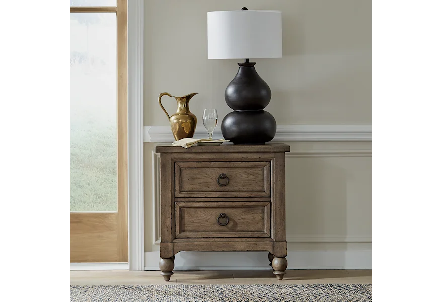 Americana Farmhouse Nightstand by Liberty Furniture at Reeds Furniture