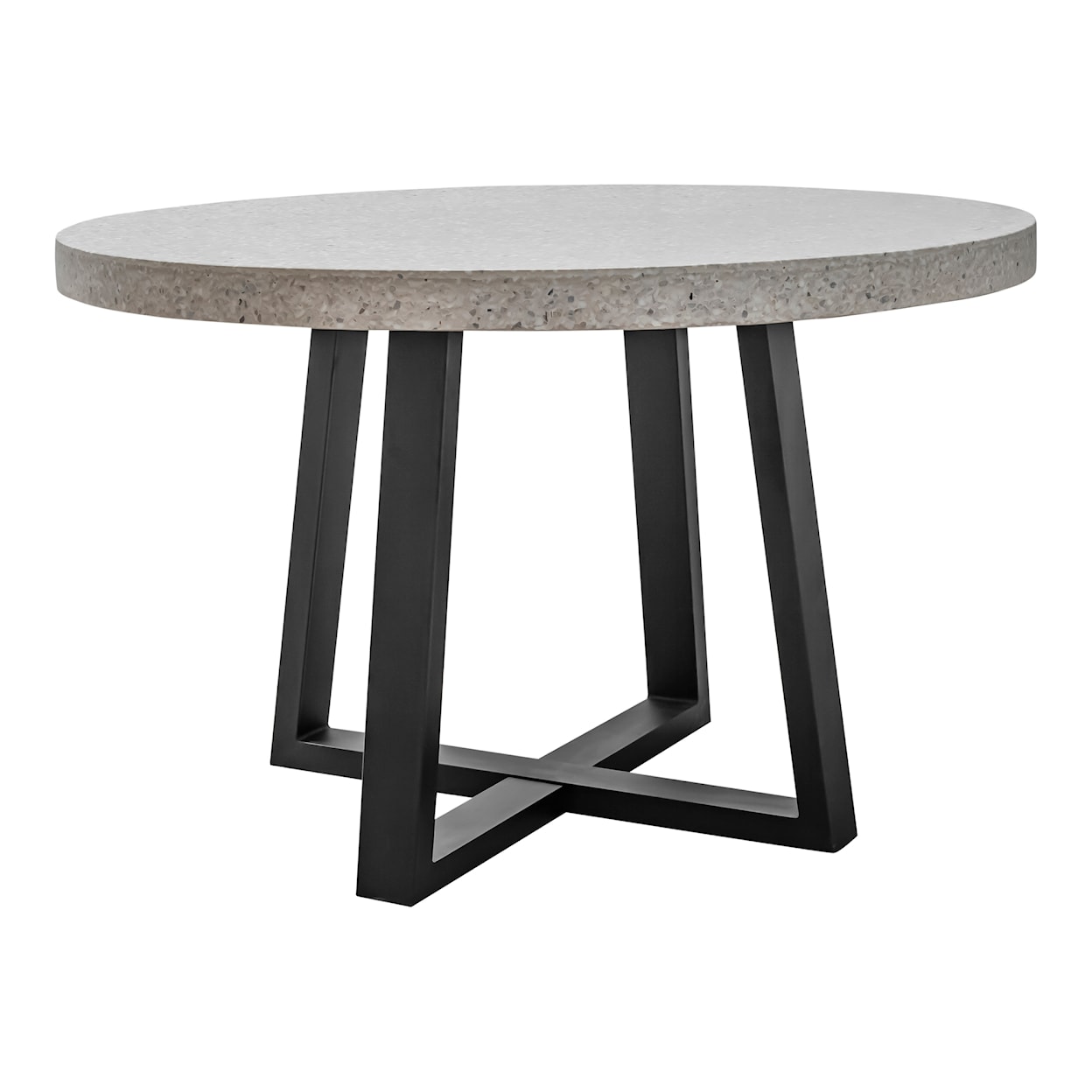Moe's Home Collection Vault Vault Dining Table White