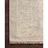 Loloi Rugs Priya 18" x 18"  Natural / Blue Rug