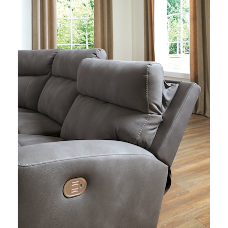 5-Piece Power Reclining Sectional