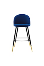 Modway Cordial Performance Velvet Counter Stools - Set of 2