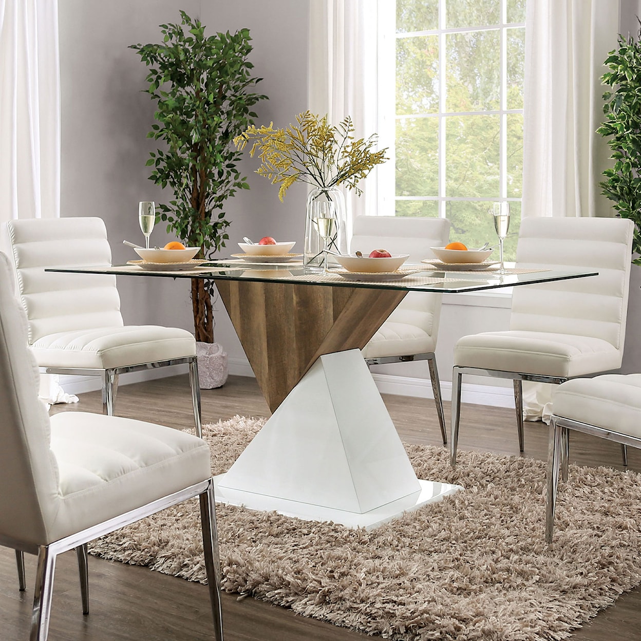 Furniture of America Cilegon Dining Table