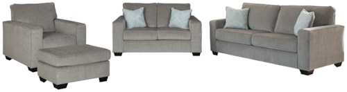 Sofa, Loveseat, Chair And Ottoman