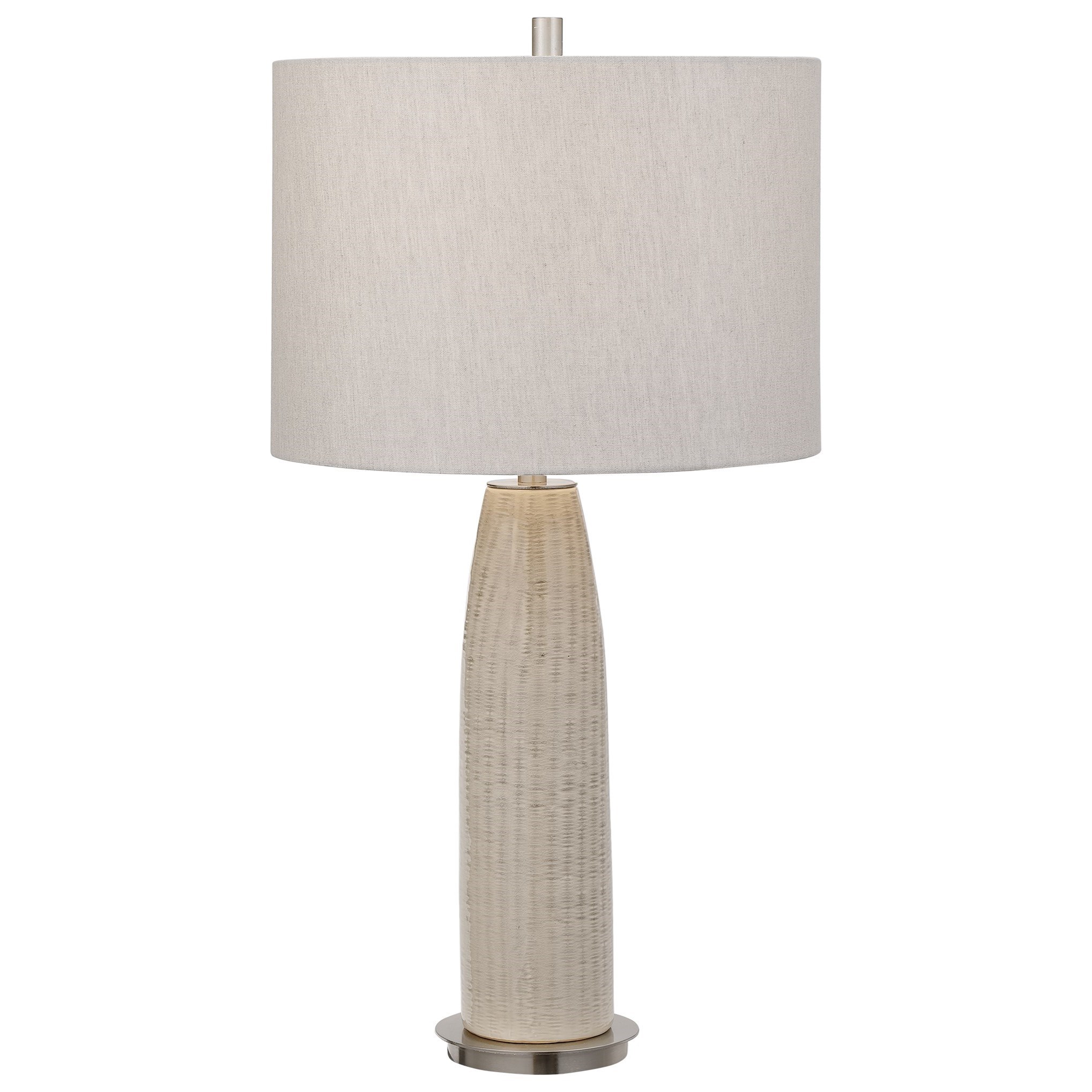 Uttermost Table Lamps Delgado Light Gray Table Lamp