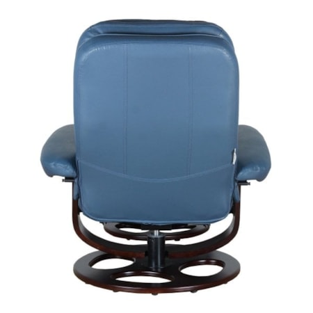 Pedestal Reclining Chair+Ottoman