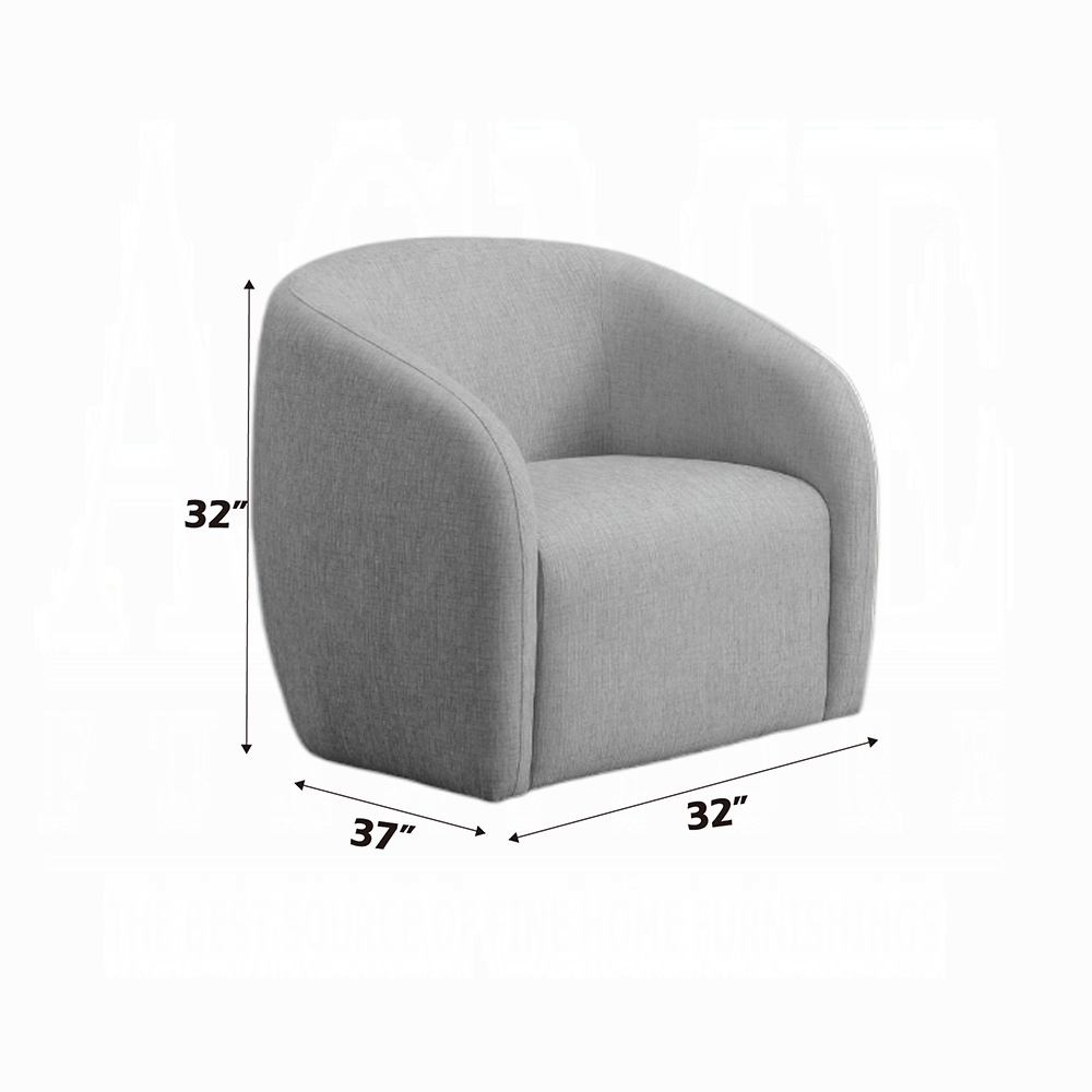 Gray Swivel Chair