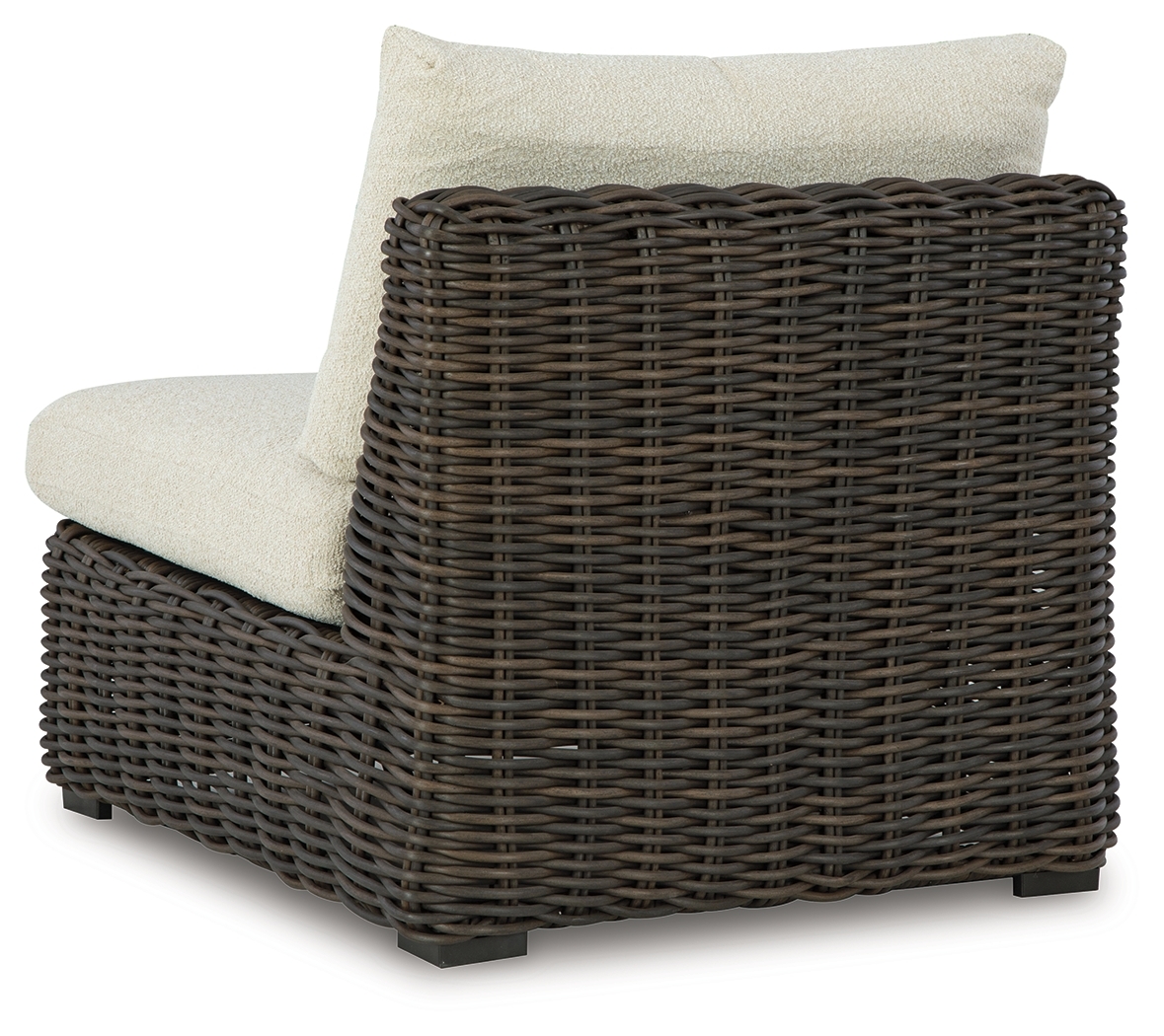 Armless Chair W/Cushion