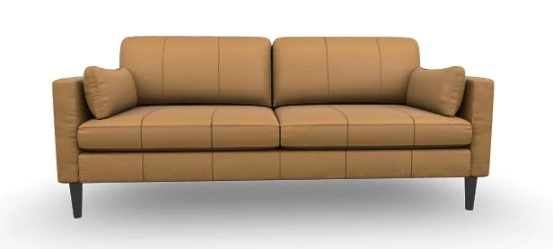 Trafton on sale leather sofa