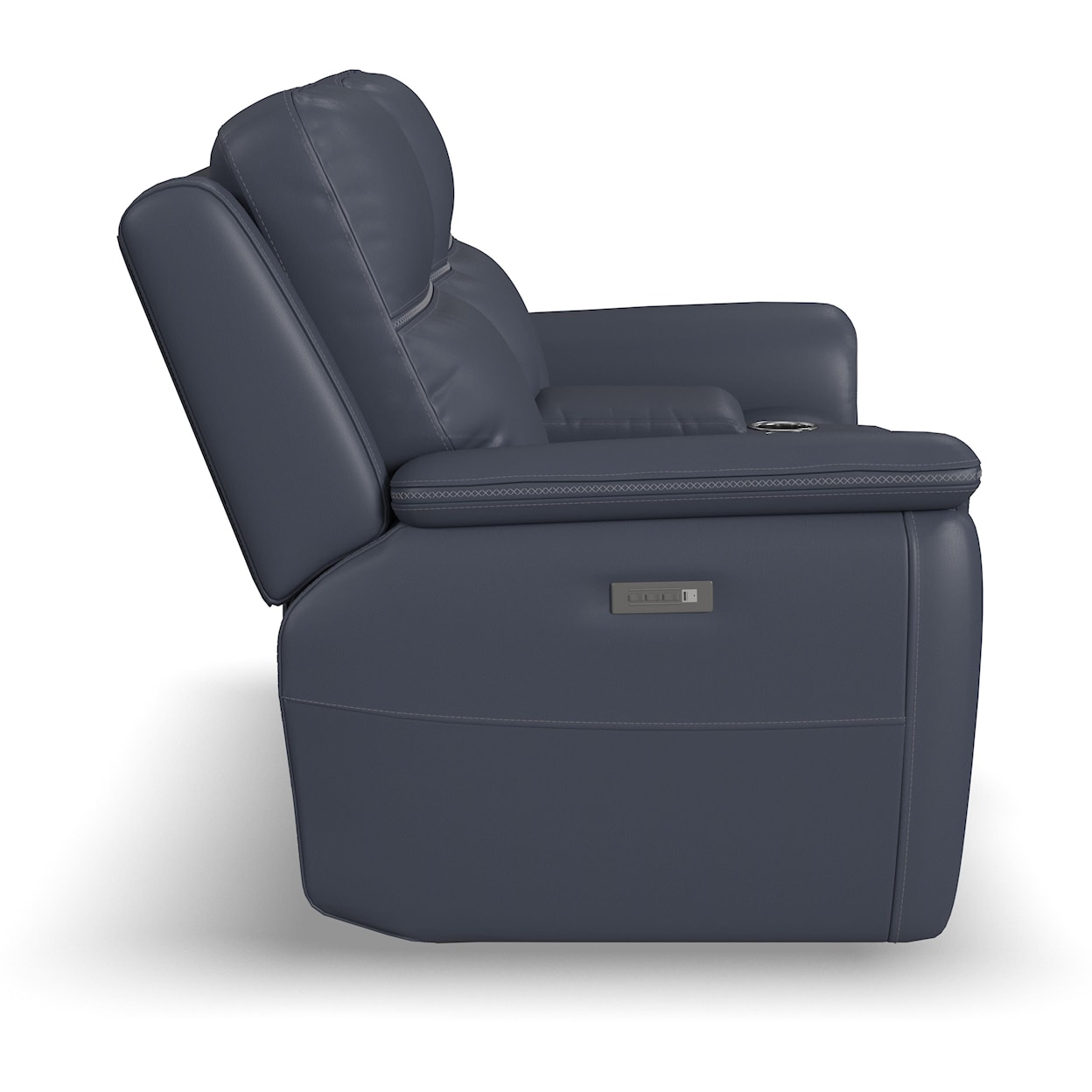 Flexsteel Latitudes - Sawyer Power Reclining Console Loveseat