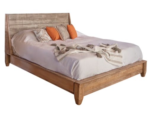 Transitional Queen Bed