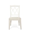 Riverside Furniture Myra X-Back Side Chair