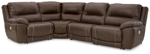 4-Piece Power Reclining Sectional