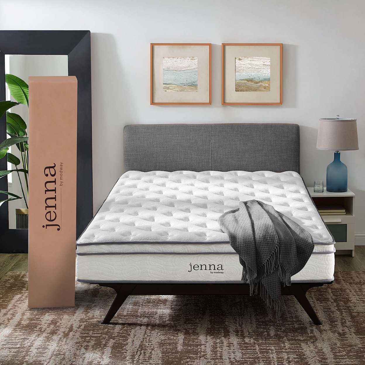 Modway Jenna 8" Queen Mattress