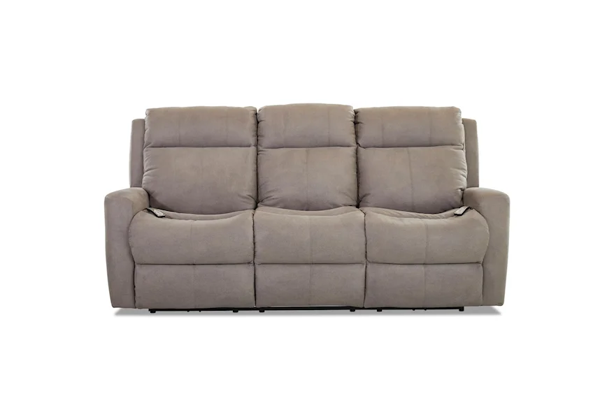 Brooks Power Reclining Sofa by Klaussner at Pilgrim Furniture City