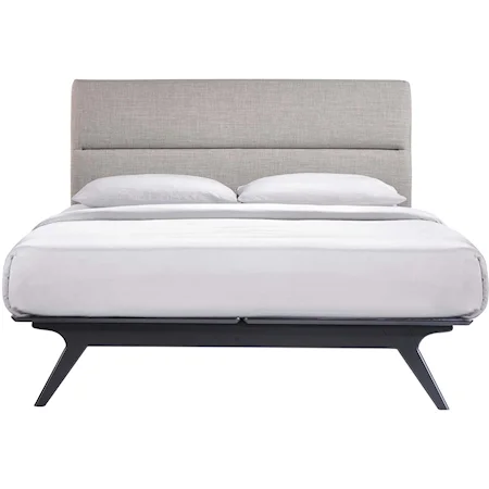 Upholstered Queen Platform Bed