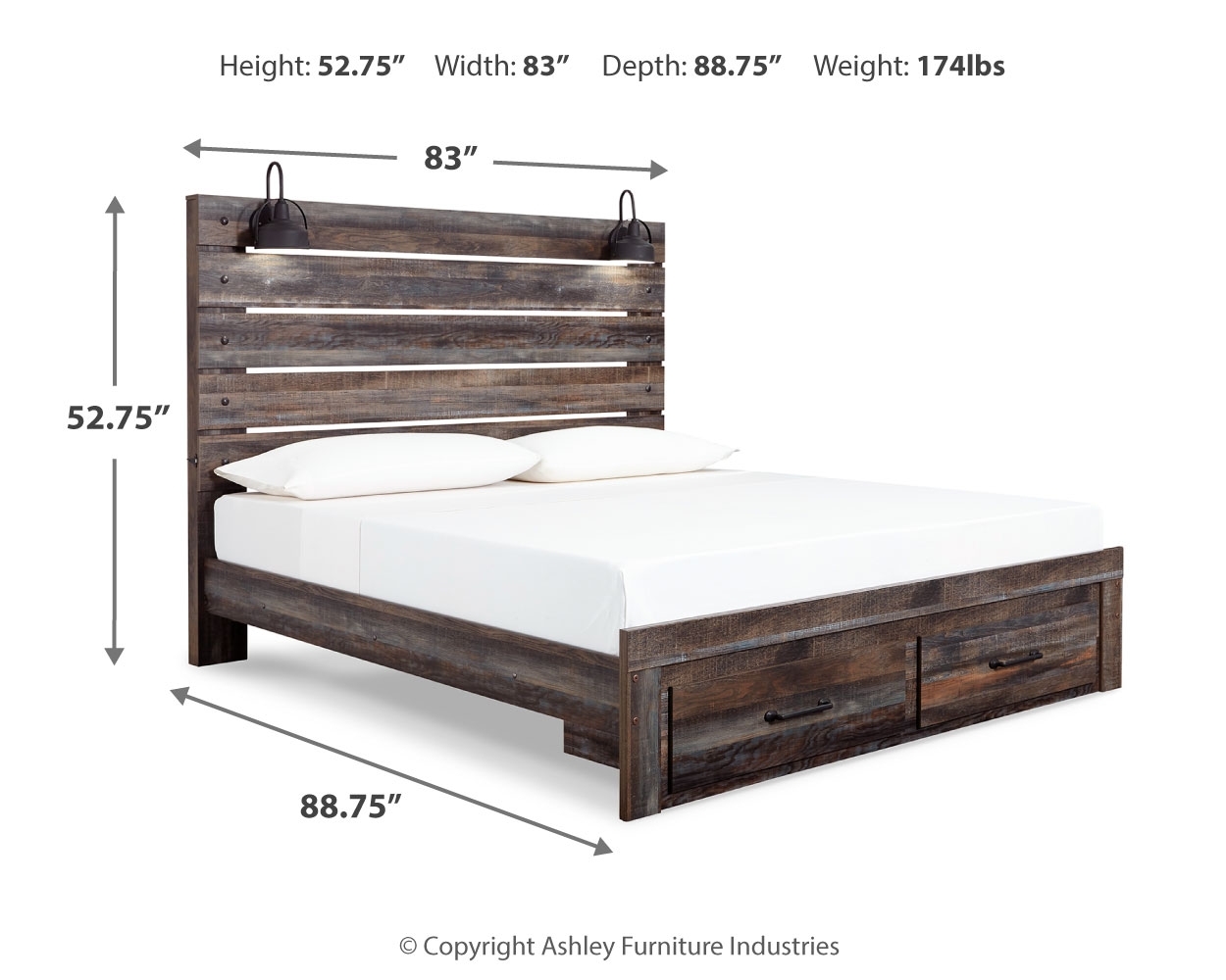StyleLine ALVIN King Bedroom Set