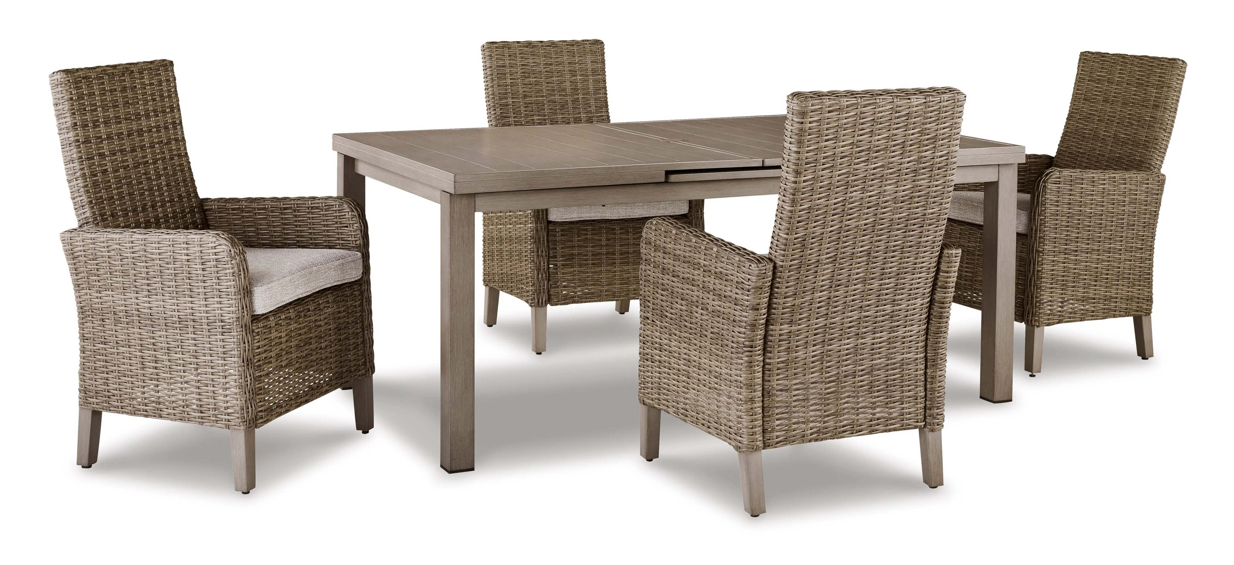 Beach Front 5Piece Outdoor Dining Set Furniture and More Outdoor Dining Set