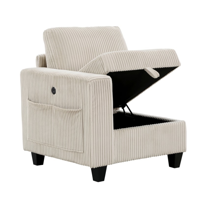 Homelegance Walterboro Storage Loveseat