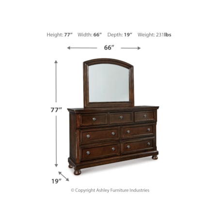 Dresser And Mirror