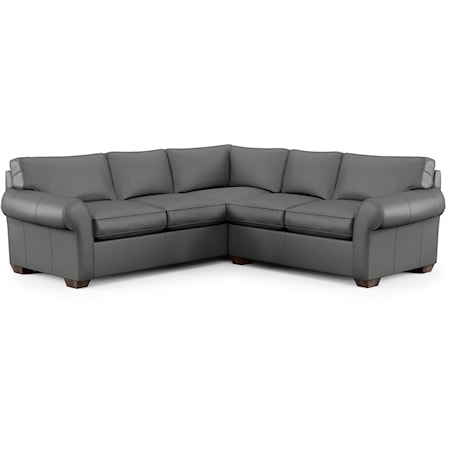Transitional 2-Piece Sectional Sofa