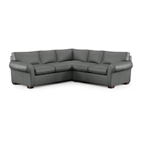 Transitional 2-Piece Sectional Sofa