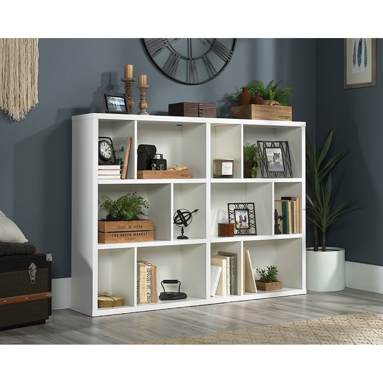 Sauder Miscellaneous Storage Horizontal Cubby Bookcase