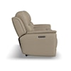 Flexsteel Crew Power Reclining Console Loveseat