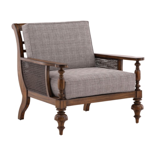 Traditional Upholstered Occasional Chair