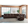 Signature Design by Ashley Family Circle Reclining Sectional