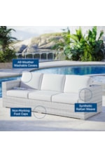 Modway Convene Outdoor Patio Ottoman