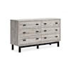 Benchcraft Vessalli 6-Drawer Dresser