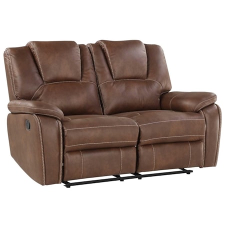 Manual Motion Loveseat