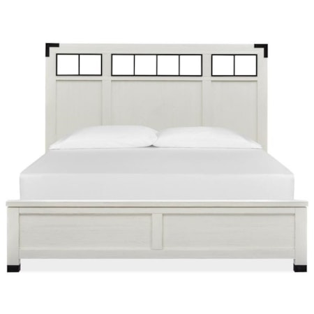 King Panel Bed