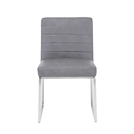 Henley Upholstered Dining Chair - Grey (2/qty)