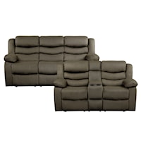 Casual 2-Piece Living Room Set