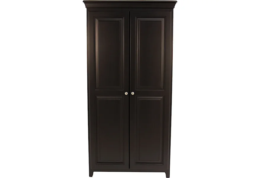 Pine Cabinets 2 Door Pantry by Archbold Furniture at Esprit Decor Home Furnishings