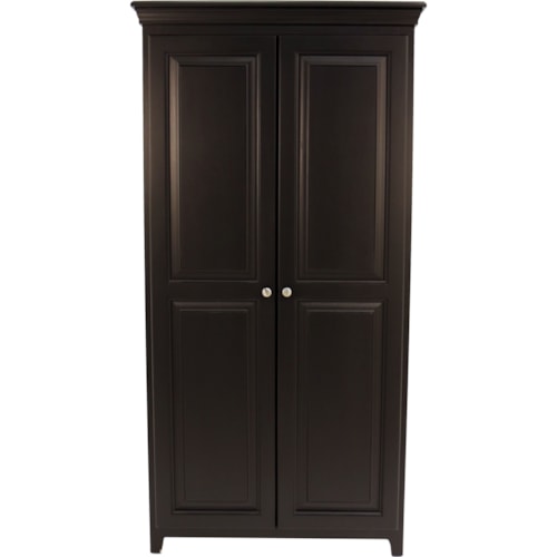 Solid Pine 2 Door Pantry with 4 Adjustable Shelves