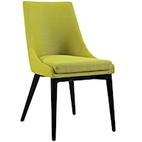 Viscount Contemporary Upholstered Dining Side Chair - Wheatgrass