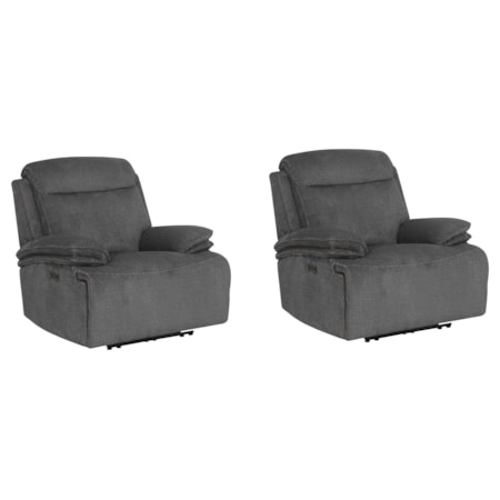 Zero Gravity Power Recliner (Set of 2)