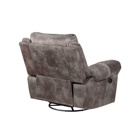 MEMPHIS GREY GLIDER RECLINER |