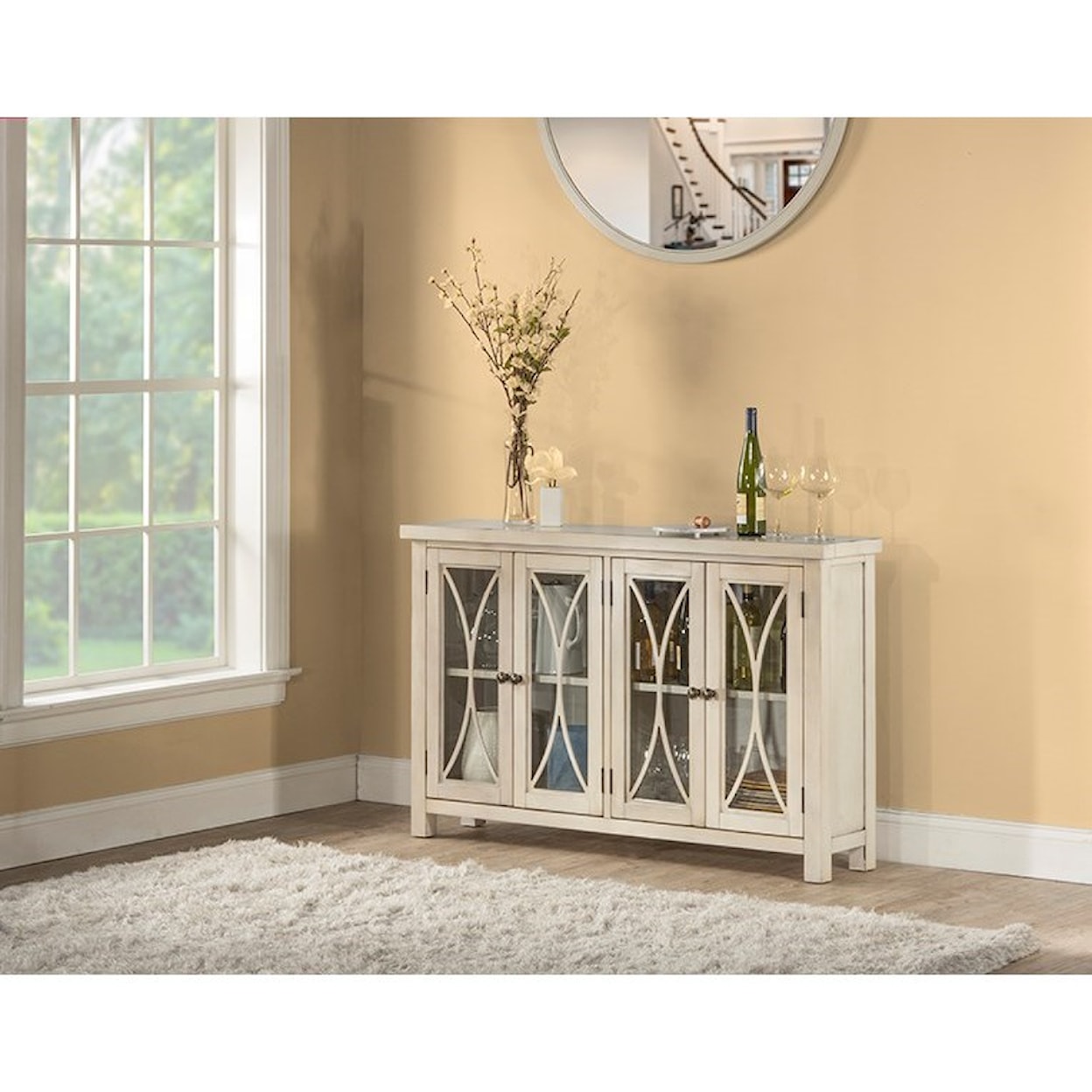 Hillsdale Bayside 4-Door Cabinet