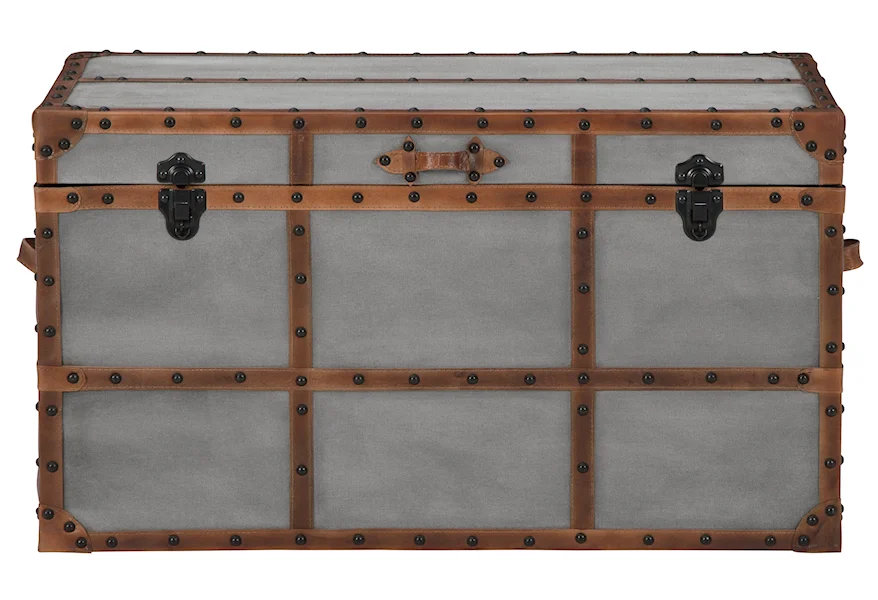 Amsel Storage Trunk by Benchcraft at Virginia Furniture Market