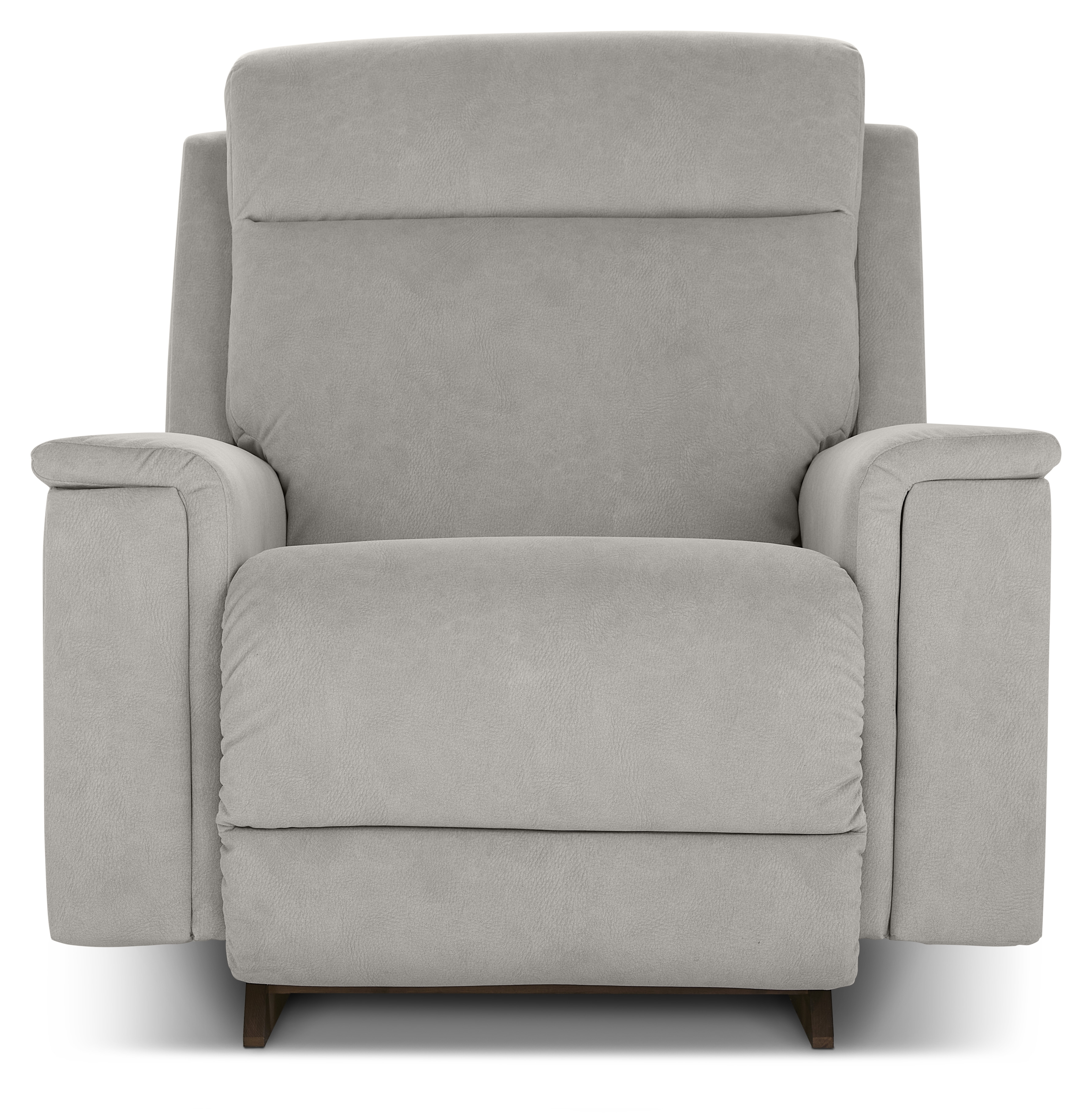Casual Power Rocking Recliner w/HR &amp; Lumbar