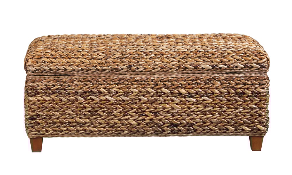 Hand-Woven Banana Leaf Storage Trunk