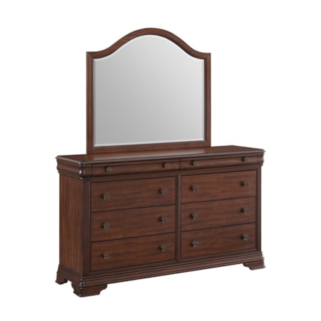 Arched Dresser Mirror