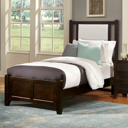 Upholstered Twin Bed