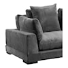 Moe's Home Collection Tumble Tumble Lounge Modular Sectional Charcoal