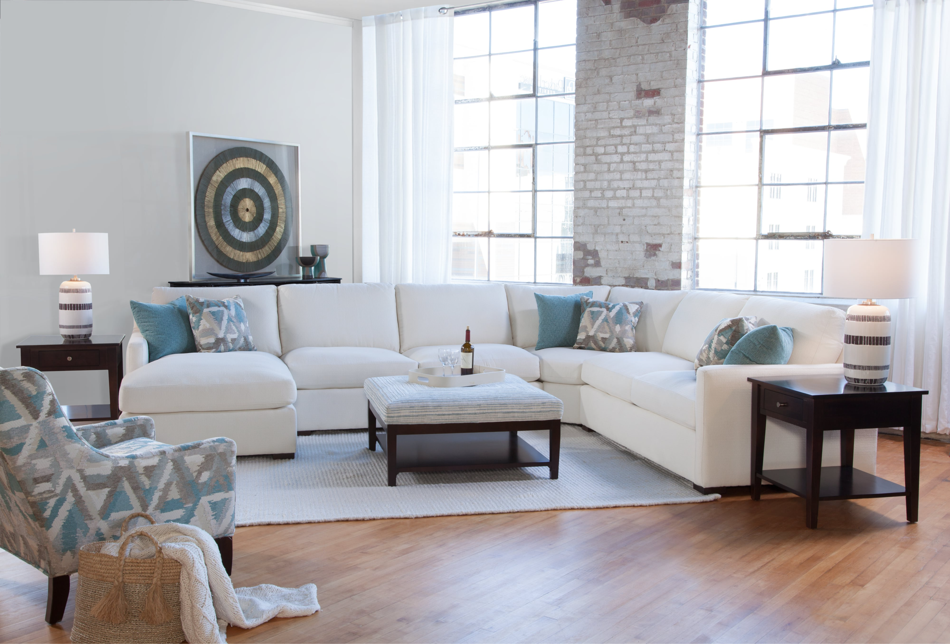 Braxton Culler Bel-Air 4-Piece Sectional Sofa