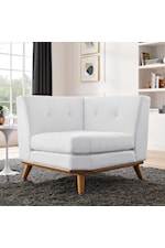 Modway Engage Right-Facing Upholstered Fabric Chaise